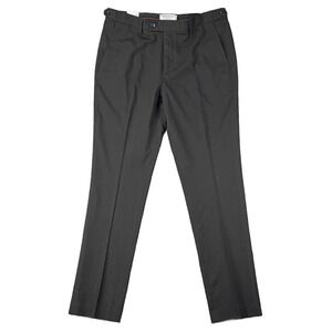 NEW Cedarwood State Slim Fit Black Dress Work Pants Men's W34 L32 Flat Front